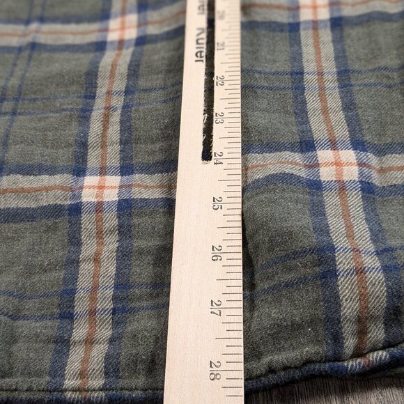 J. Crew Green and Blue Casual Button Down Shirt - Picture 8 of 9